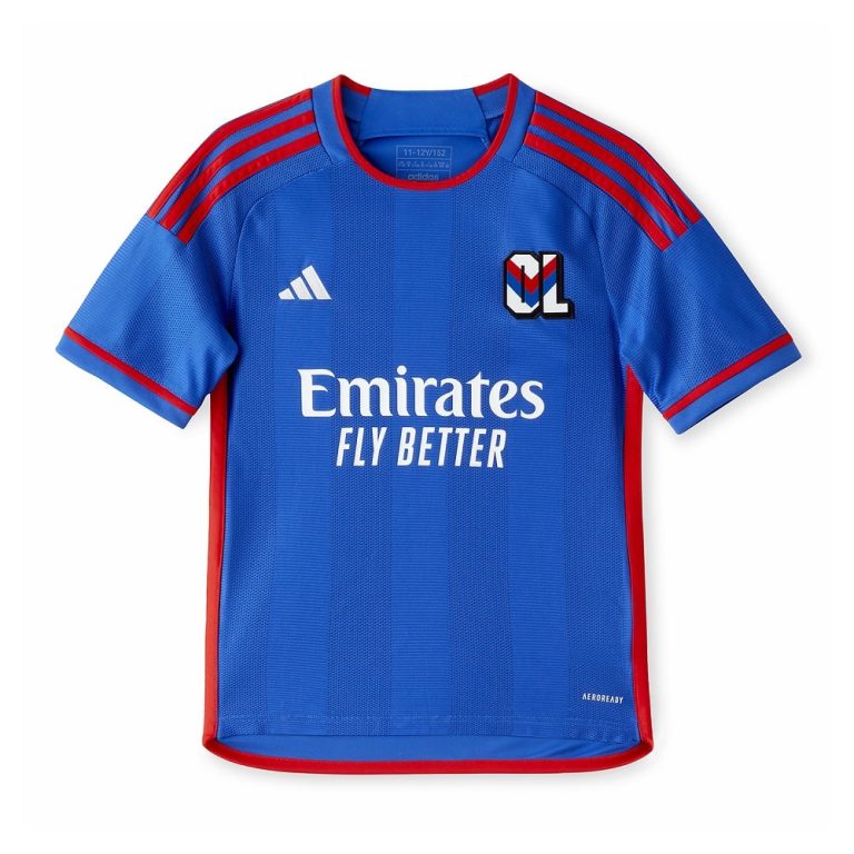 MAILLOT KIT ENFANT OL EXTERIEUR 2023 2024