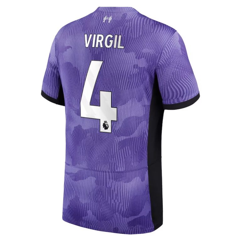 Maillot Kit Enfant Liverpool Third 2023 2024 Virgil