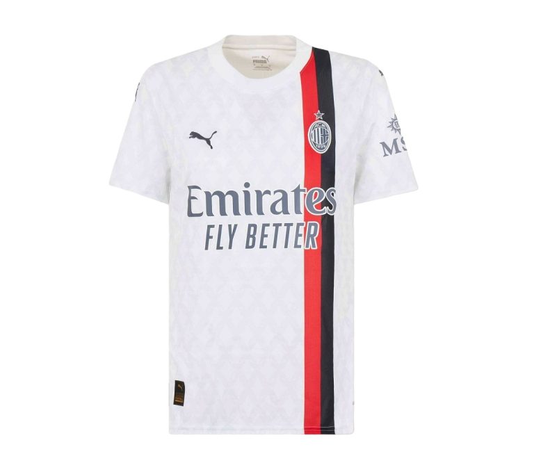 Maillot Milan AC 2023 2024 Extérieur Femmef