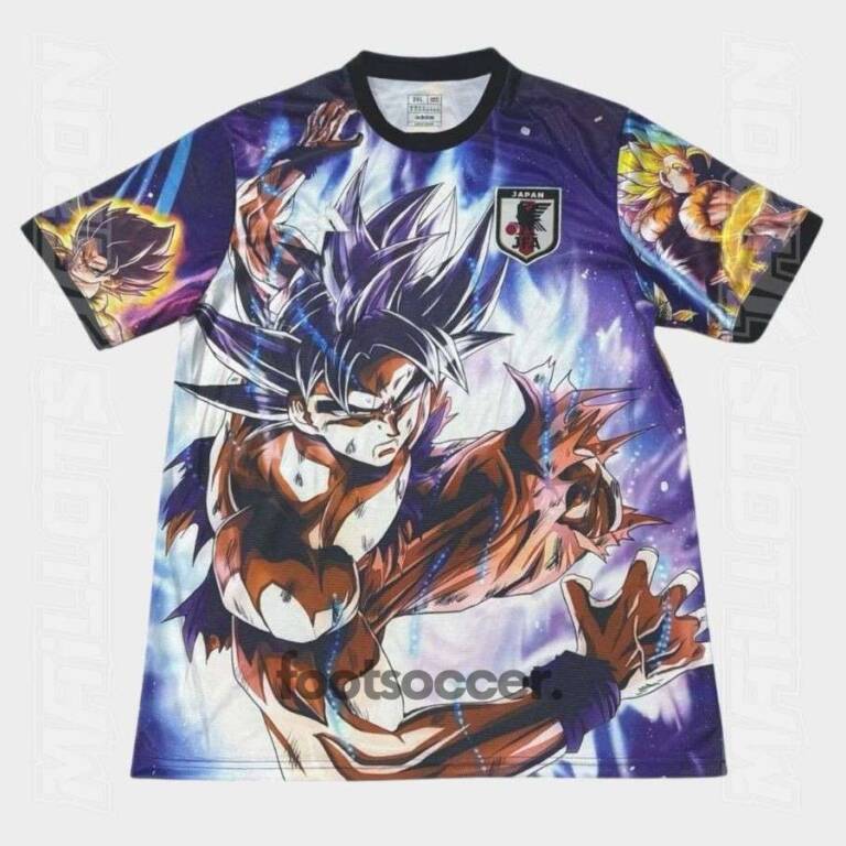 Maillot Japon Goku Edition Ultra Instinct Violet