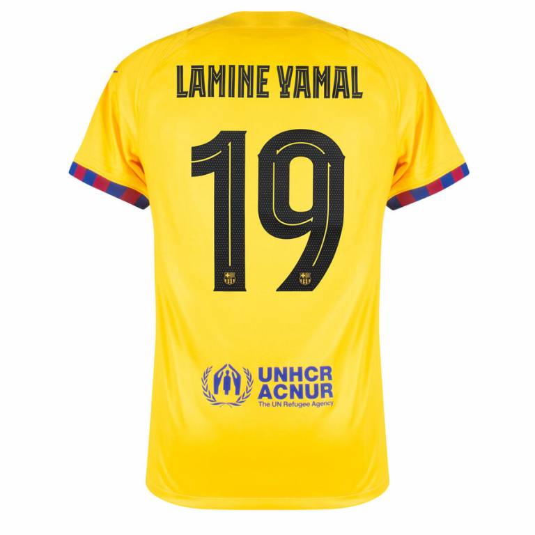 Maillot Enfant Barca Fourth 2024 2025 Lamine Yamal