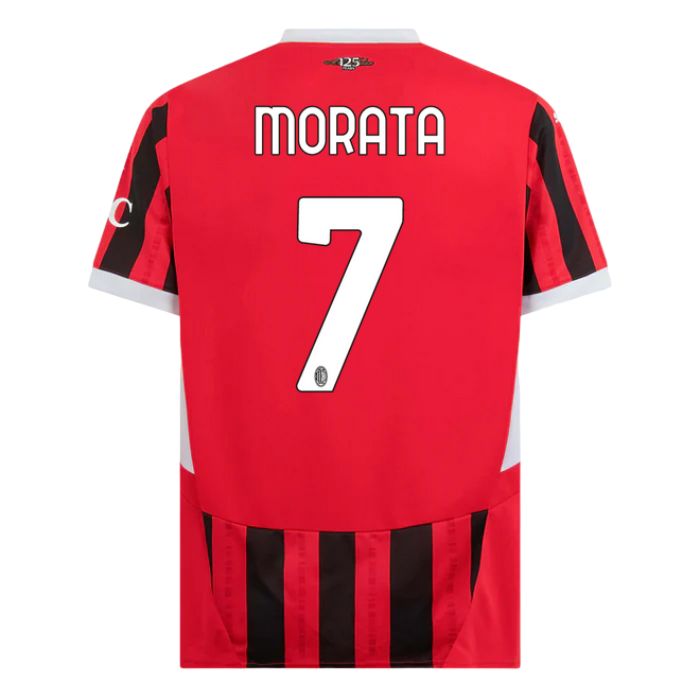 Maillot Milan AC Domicile 2024 2025 Morata