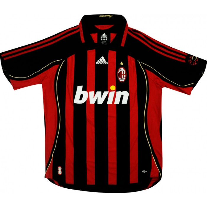 2006-07 Maillot Retro Vintage Milan AC Home Ronaldo