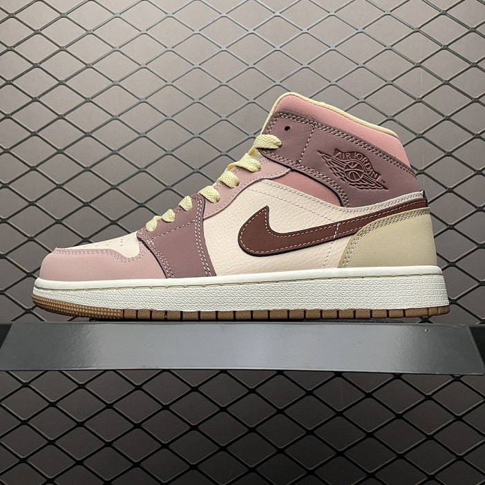 Air Jordan 1 Mid SE Dark Pony Smoky Mauve (W)