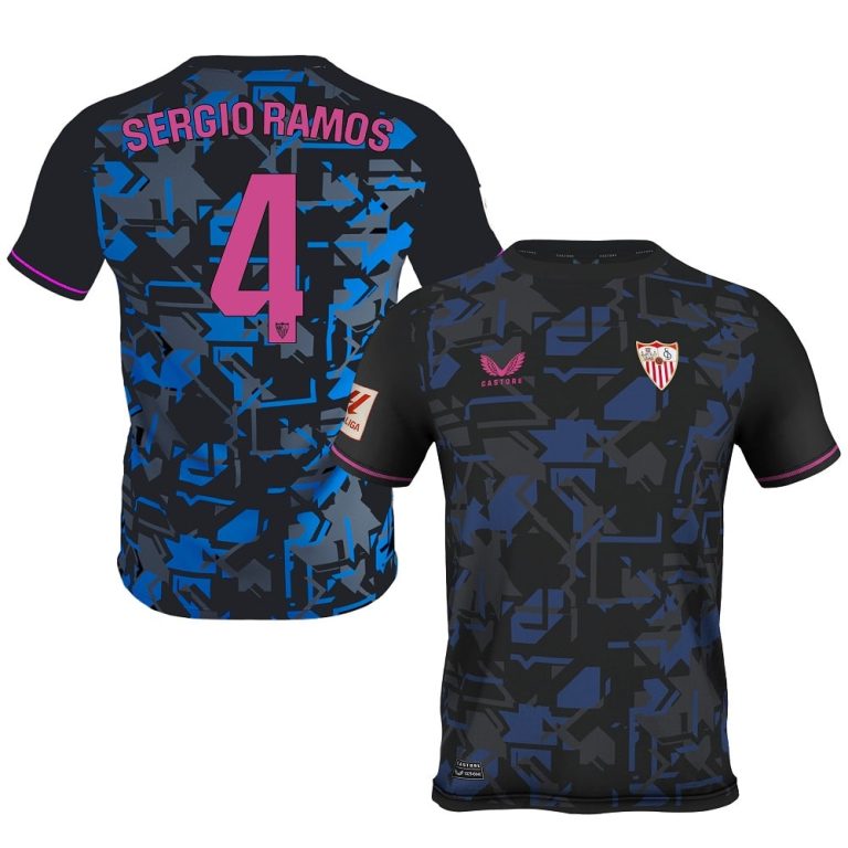 Maillot Enfant FC Seville Third 2023 2024 Sergio Ramos