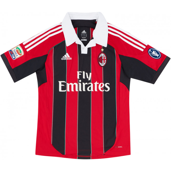 2012-13 Maillot Retro Vintage Milan AC Home INZAGHI