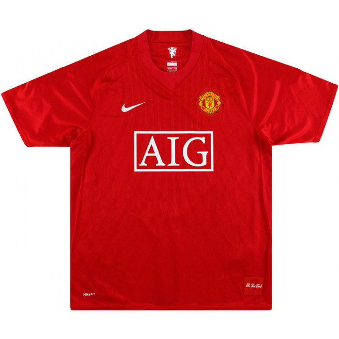 2007-09 Maillot Retro Vintage Manchester United Home Ronaldo