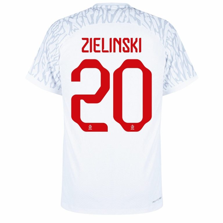 MAILLOT POLOGNE DOMICILE COUPE DU MONDE 2022 ZIELINSKI