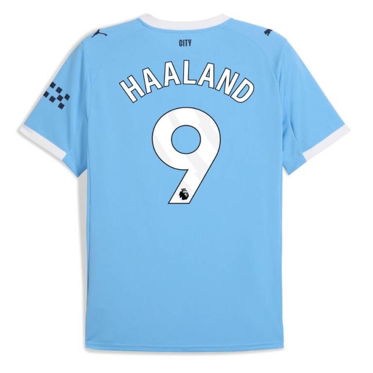 Maillot Kit Enfant Manchester City Domicile 2025 2026 Haaland