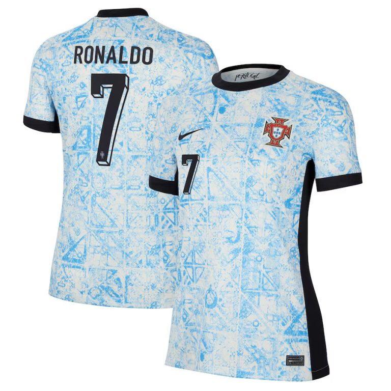 Maillot Portugal Exterieur 2024 2025 Ronaldo Femme