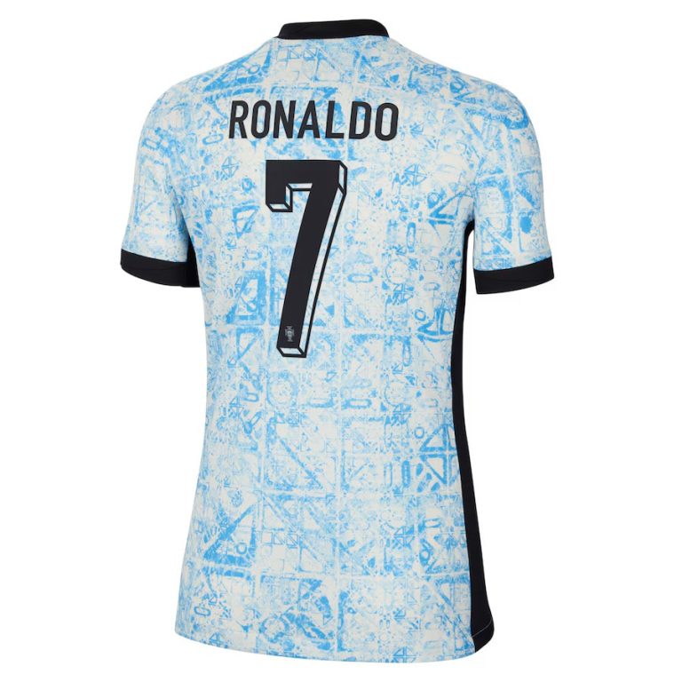 Maillot Portugal Exterieur 2024 2025 Ronaldo Femme