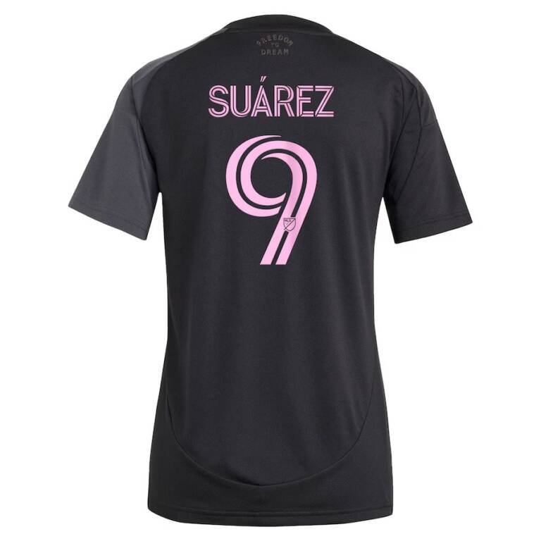 Maillot Inter Miami Exterieur 2025 Suarez Femme