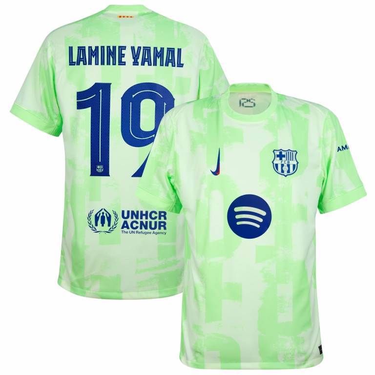 Maillot Enfant Barca 2024 2025 Third Lamine Yamal