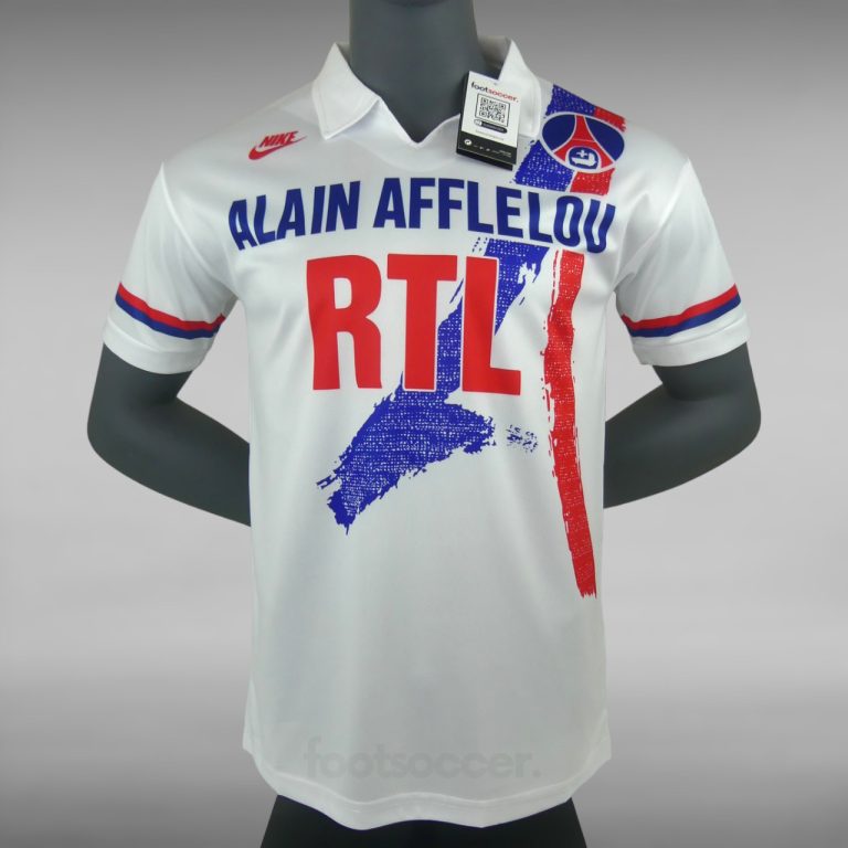 Maillot PSG Retro Vintage 1990 1991 Domicile
