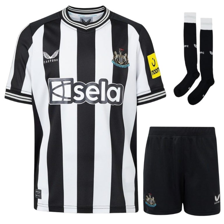 MAILLOT KIT ENFANT NEWCASTLE 2023 2024 DOMICILE