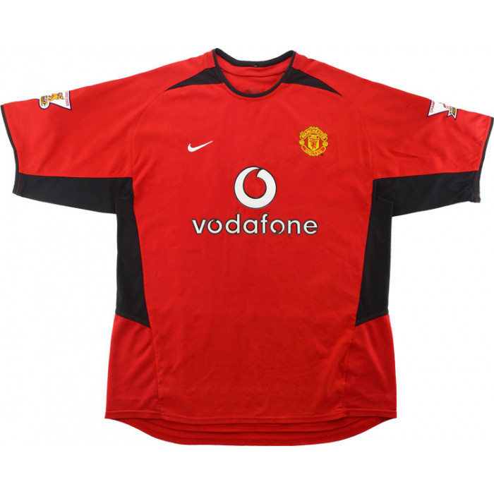 2002-04 Maillot Retro Vintage Manchester United Home Solskjaer