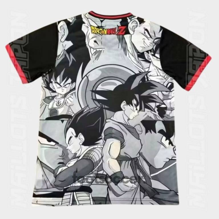 Maillot Japon Dragon Ball Goku Vegeta Noir