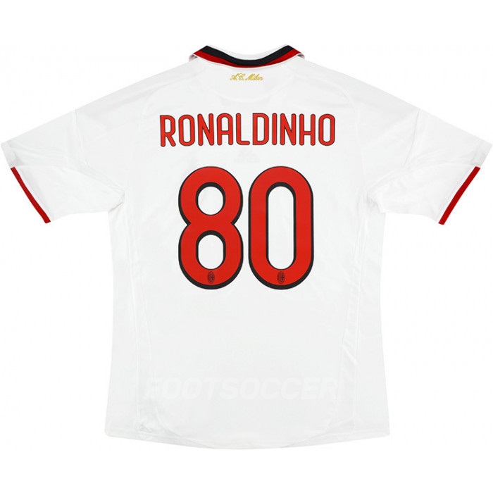 2009-10 Maillot Retro Vintage Milan AC Away Ronaldinho