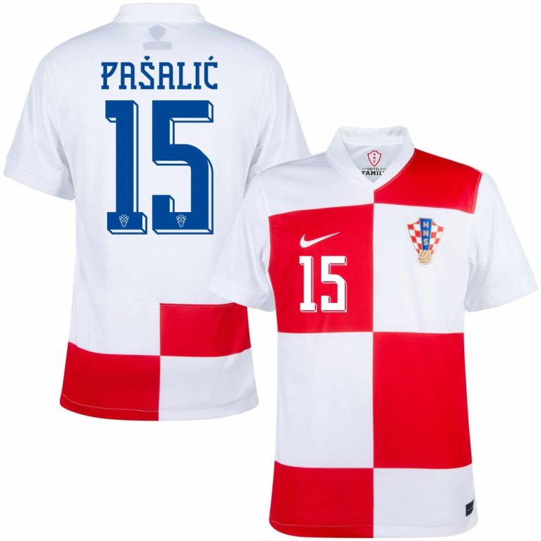 Maillot Croatie Domicile 2024 2025 Pasalic