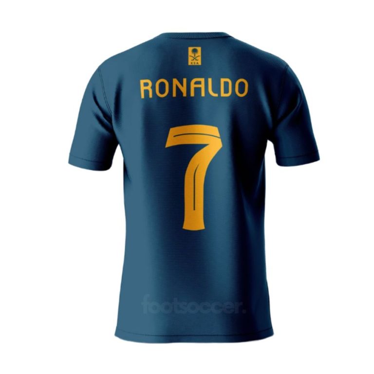 MAILLOT ENFANT AL NASSR RONALDO EXTERIEUR 2023 2024