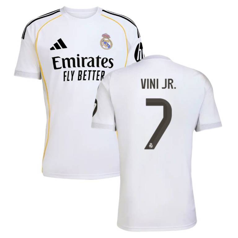 Maillot Real Madrid Domicile 2025 2026 Vini Jr.
