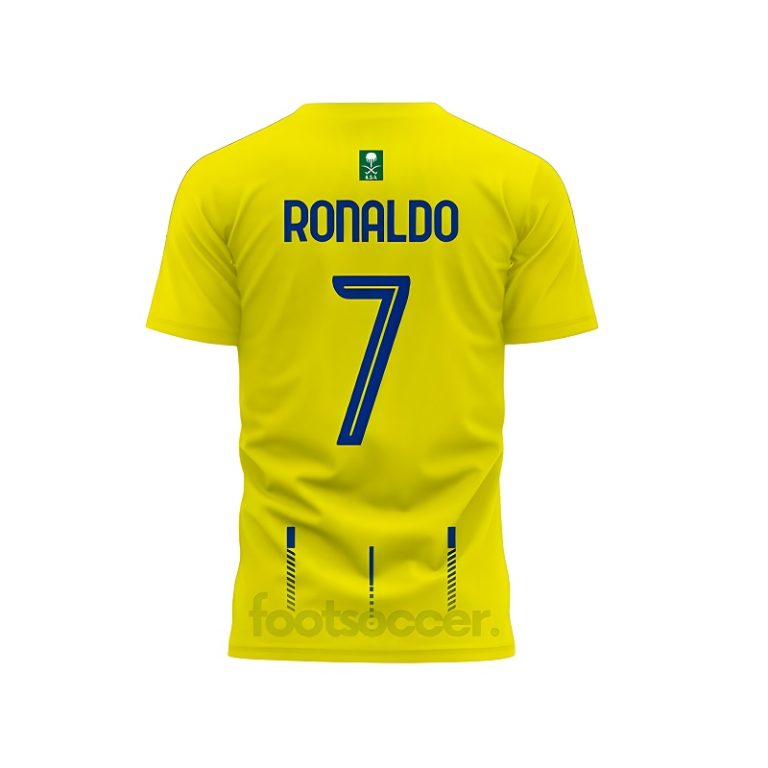 MAILLOT ENFANT AL NASSR RONALDO DOMICILE 2023 2024
