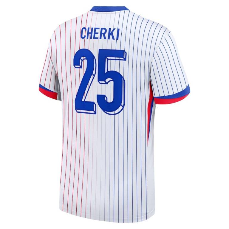 Maillot Kit Enfant Equipe de France Blanc 2024 2025 Cherki