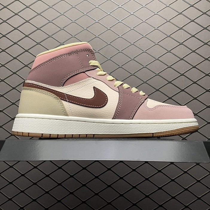 Air Jordan 1 Mid SE Dark Pony Smoky Mauve (W)