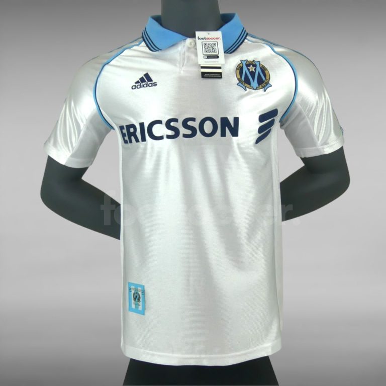 Maillot Retro Vintage OM Marseille Domicile 1998-1999