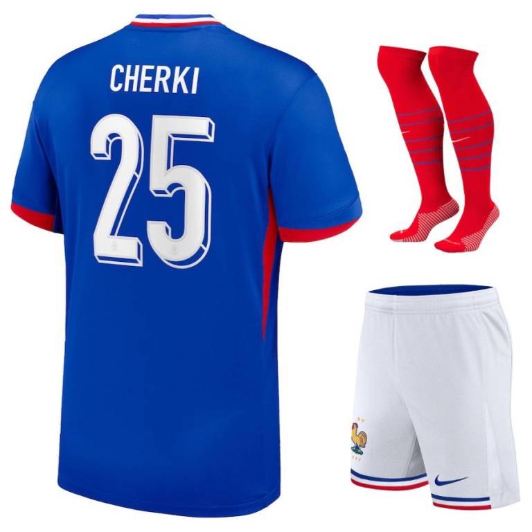 Maillot Kit Enfant Equipe de France 2024 2025 Cherki