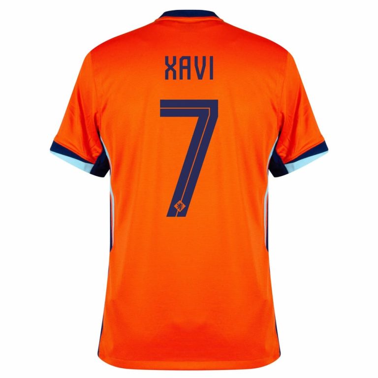 Maillot Kit Enfant Pays Bas Domicile 2024 2025 Xavi