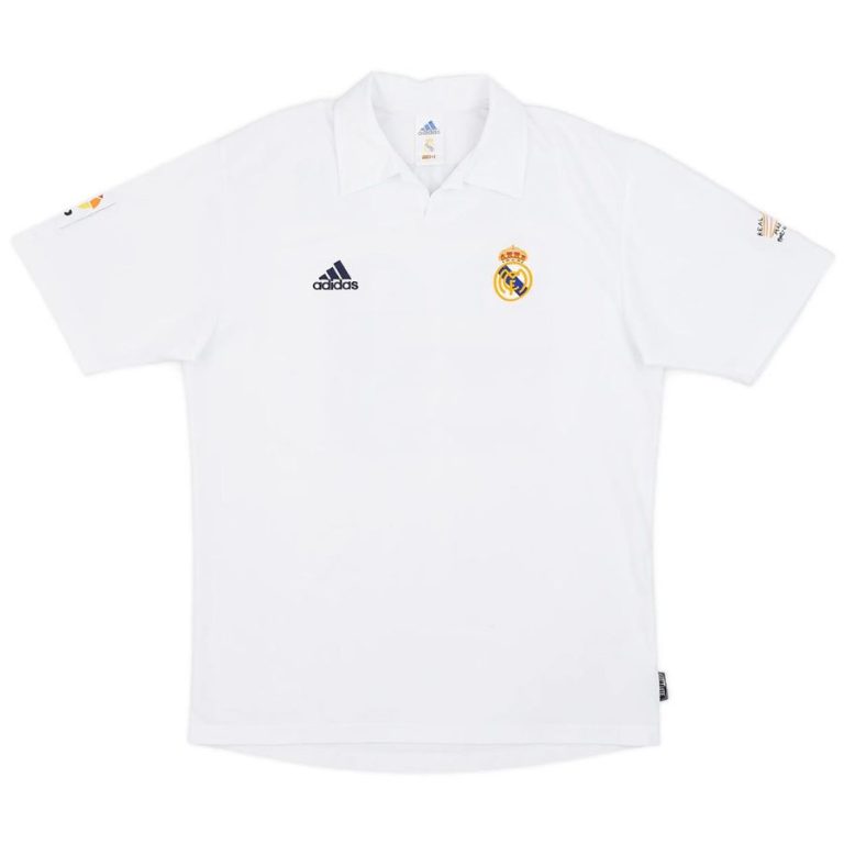 2002-03 MAILLOT RETRO VINTAGE REAL MADRID R.CARLOS