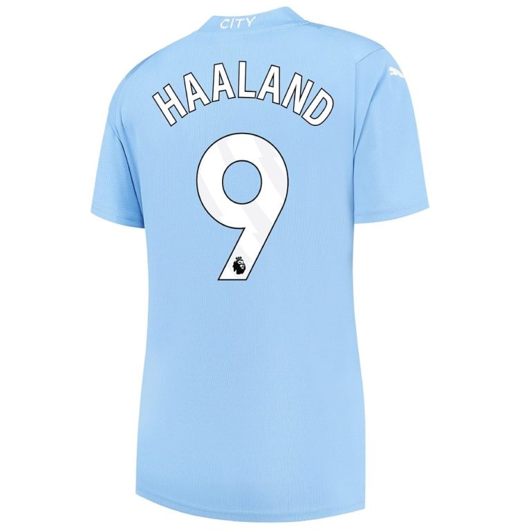 Maillot Manchester City Domicile 2023 2024 Femme E.Haaland