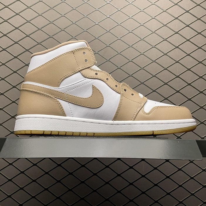 Air Jordan 1 Mid Tan Gum