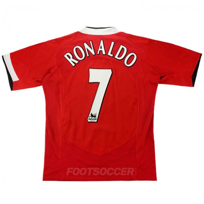 2004-06 Maillot Retro Vintage Manchester United Home Ronaldo