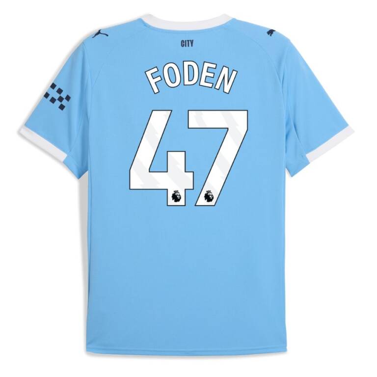 Maillot Kit Enfant Manchester City Domicile 2025 2026 Foden