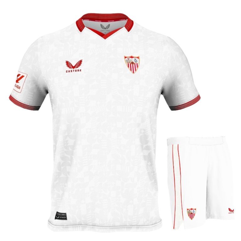 Maillot Kit Enfant FC Seville Domicile 2023 2024