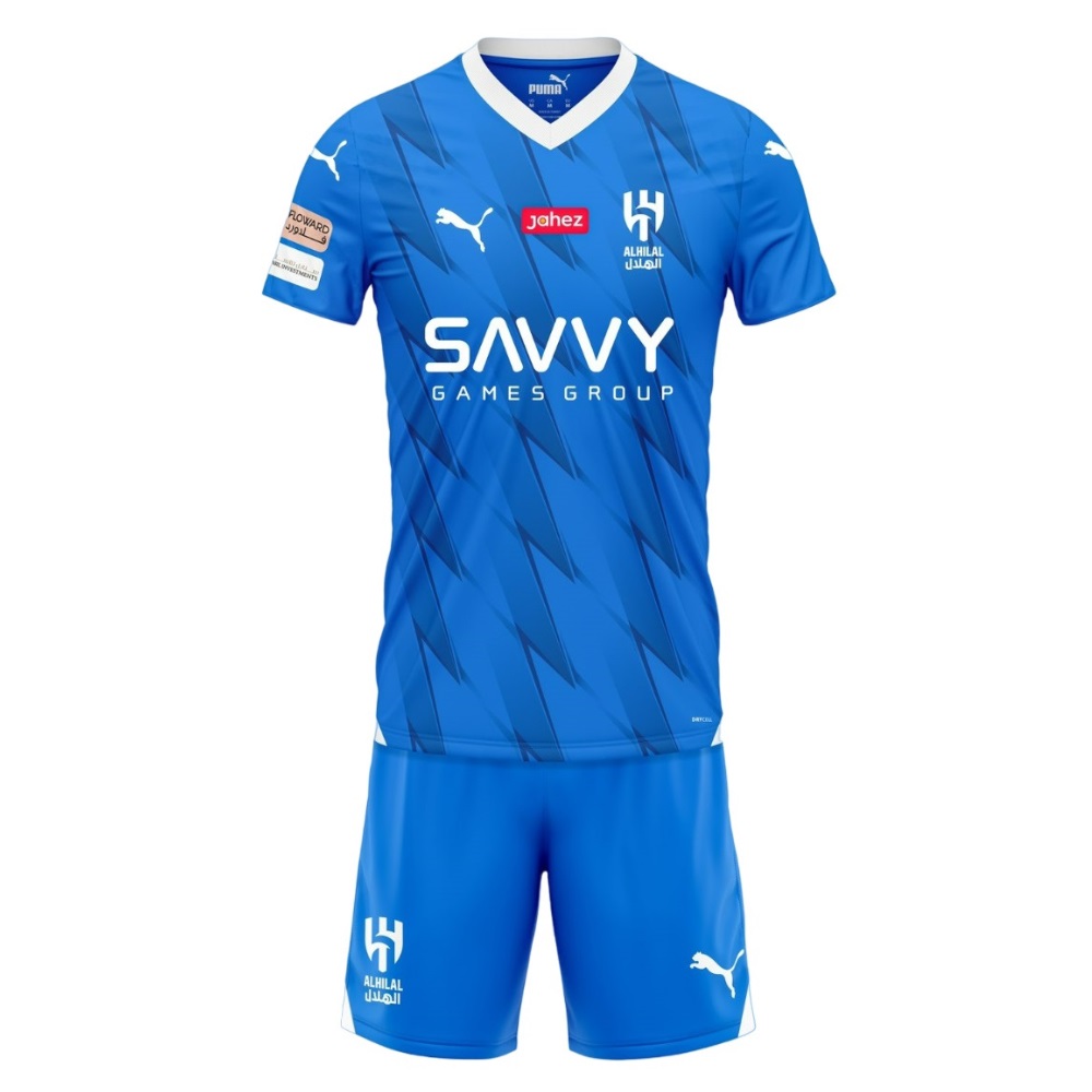 Maillot Kit Enfant Al Hilal Domicile 2023 2024
