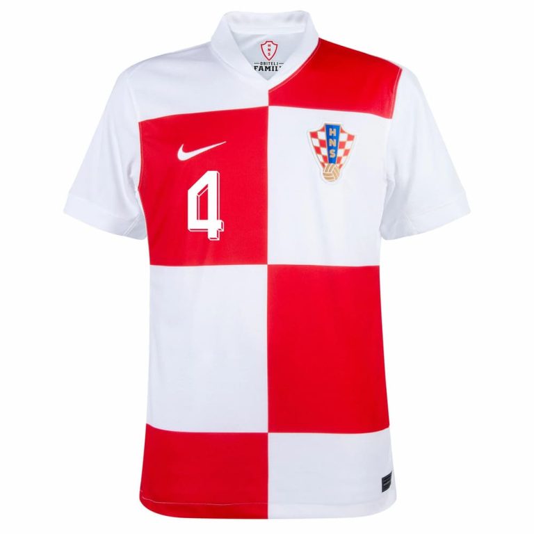 Maillot Croatie Domicile 2024 2025 Guardiol