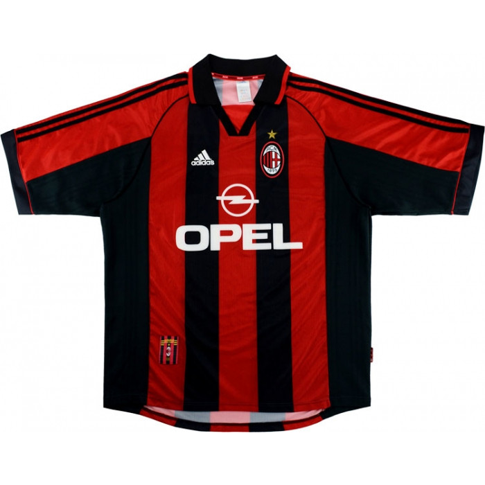 1998-00 Maillot Retro Vintage Milan AC Home MALDINI