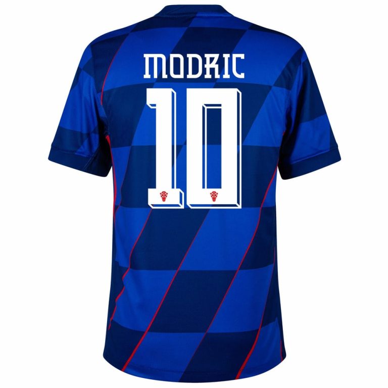 Maillot Enfant Croatie Exterieur 2024 2025 Modric