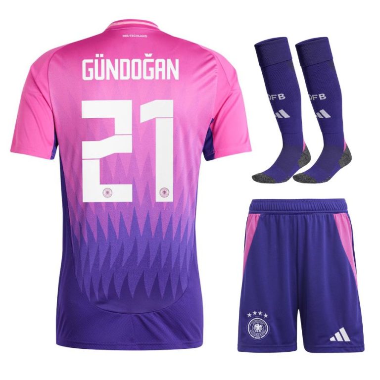 Maillot Kit Enfant Allemagne Exterieur 2024 2025 Gundogan