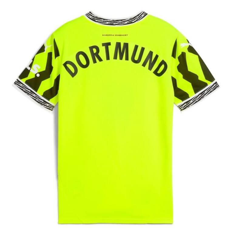 Maillot Enfant BVB Dortmund 2024 2025 Neon