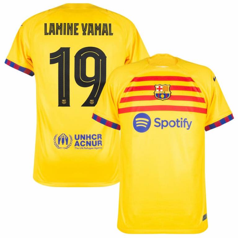 Maillot Enfant Barca Fourth 2024 2025 Lamine Yamal
