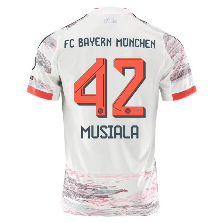 Maillot Kit Enfant Bayern Munich Exterieur 2025 2026 Musiala