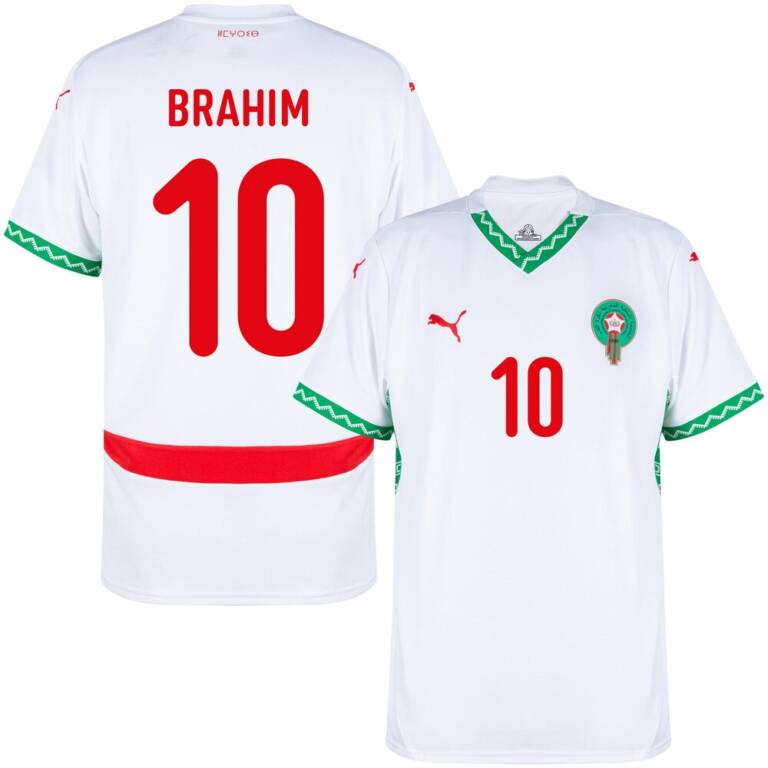 Maillot Maroc Exterieur 2025 2026 Brahim