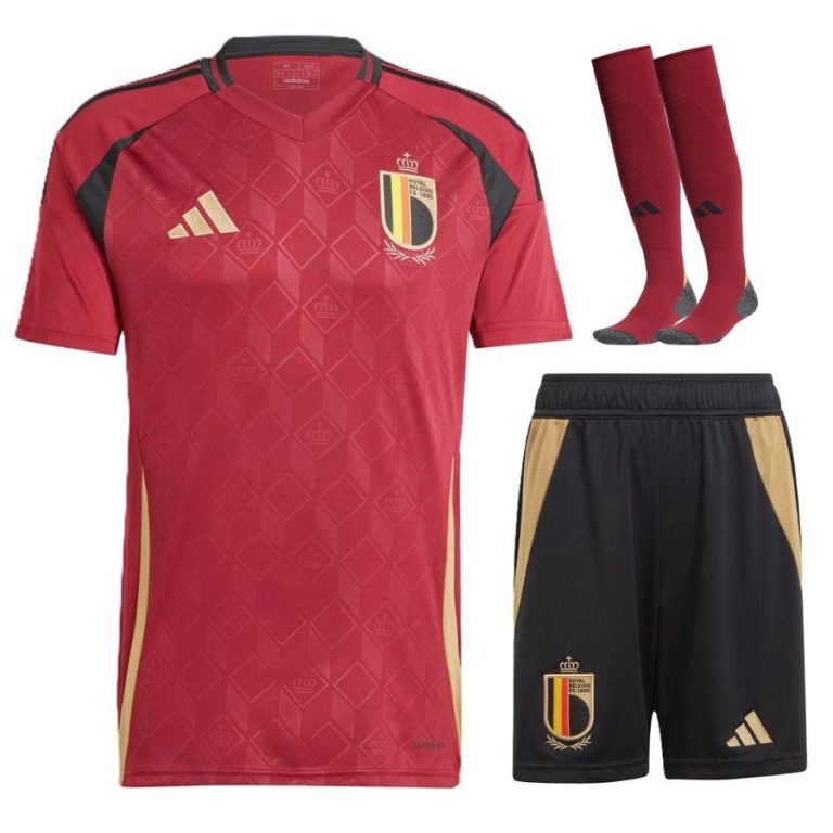 Maillot Kit Enfant Belgique Domicile 2024 2025