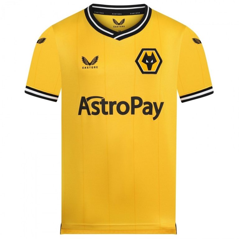 Maillot Kit enfant Wolverhampton 2023 2024 Domicile