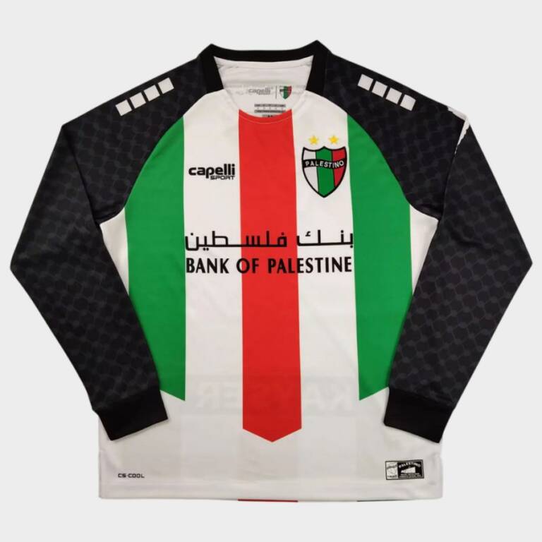 Maillot Palestine CL 2025 2026 Domicile Manches Longues