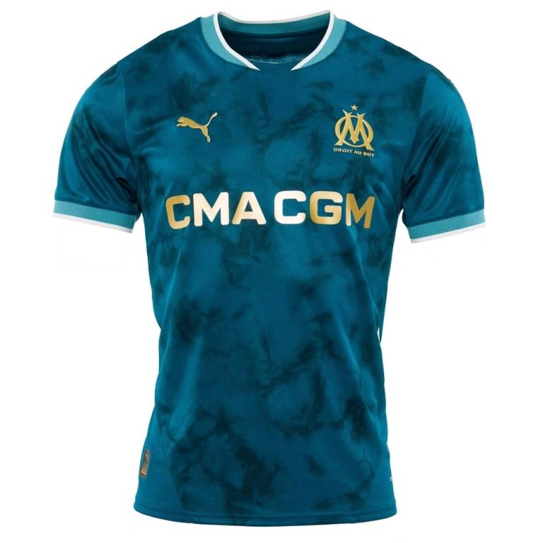Maillot Kit Enfant OM Exterieur 2024 2025